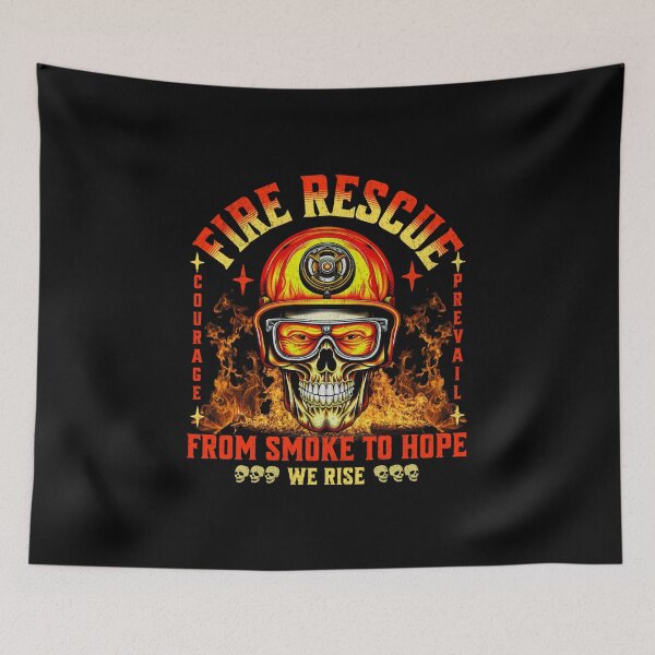 Item preview, Fire Rescue / Courage Prevail designed and sold by Affyboss6.