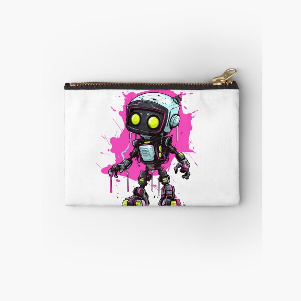 Item preview, Cyberpunk Robot – Cute Retro Futurist Companion designed and sold by SchorlCraft.