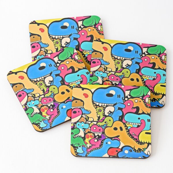 Item preview, Dinosaur Rainbow Party  designed and sold by RachelRebel.