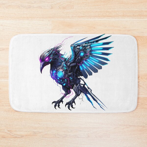 Item preview, Cyberpunk Bird in Neon Colors designed and sold by SchorlCraft.