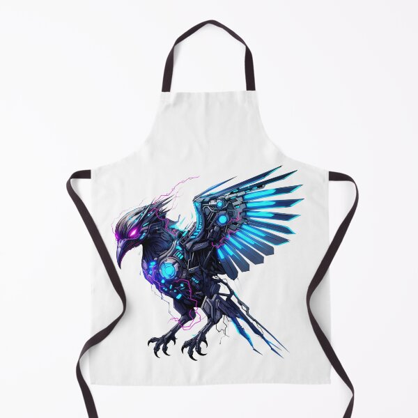 Item preview, Cyberpunk Bird in Neon Colors designed and sold by SchorlCraft.