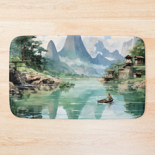 Item preview, Li River's Lullaby #1 designed and sold by Viktor Surzhko.