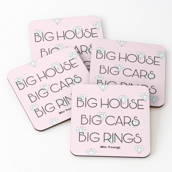Item preview, BTS Min Yoongi Big House Big Cars Big Rings designed and sold by HYYH Enthusiast.