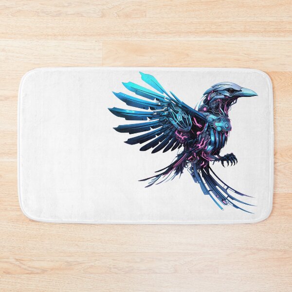 Item preview, Cyberpunk Bird in Neon Colors designed and sold by SchorlCraft.