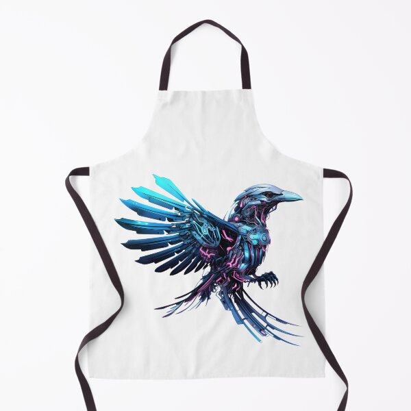 Item preview, Cyberpunk Bird in Neon Colors designed and sold by SchorlCraft.
