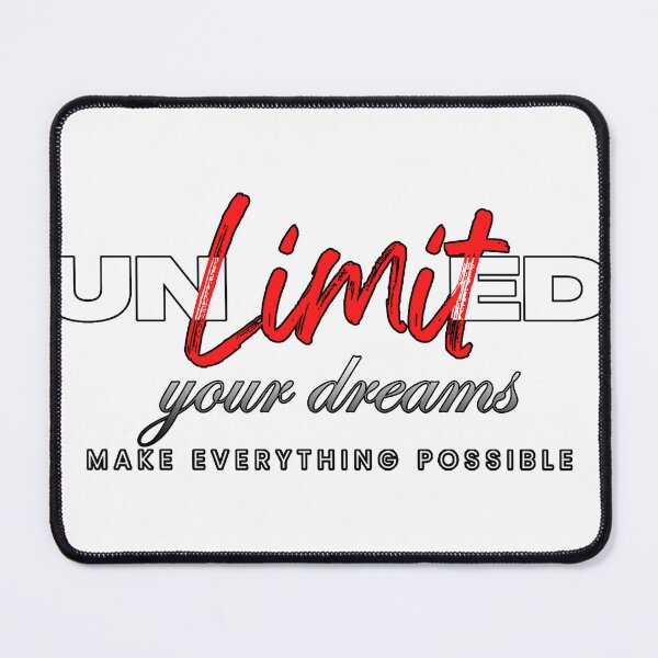 Item preview, Unlimited your dreams make it possible designed and sold by Ahmed Bakry.