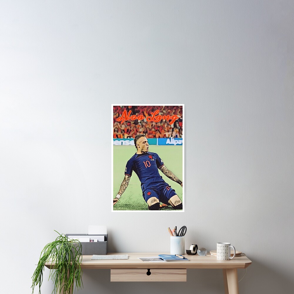 Noa Lang Poster PSV player Poster for Sale by footballrb2