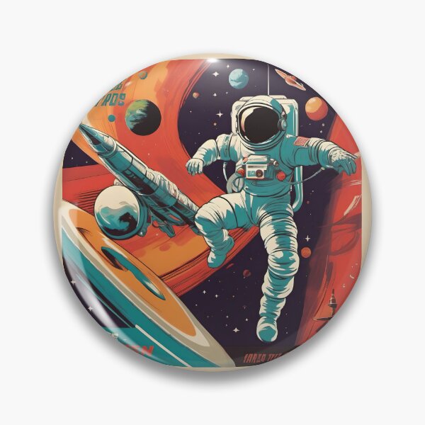 Item preview, Retro Space Explorers designed and sold by AbsoluteA.