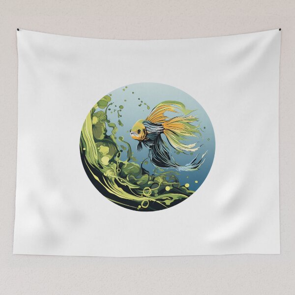 Item preview, Betta Fish in a Bubble designed and sold by SchorlCraft.