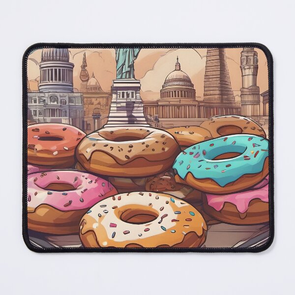 Item preview, Donut Landmarks designed and sold by AbsoluteA.
