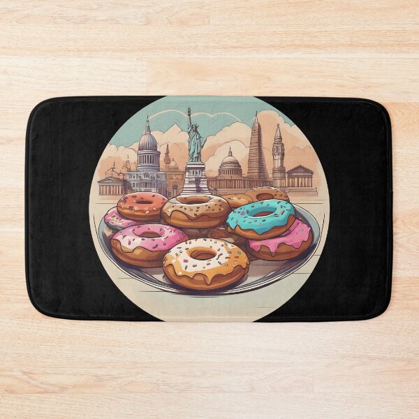 Item preview, Donut Landmarks designed and sold by AbsoluteA.