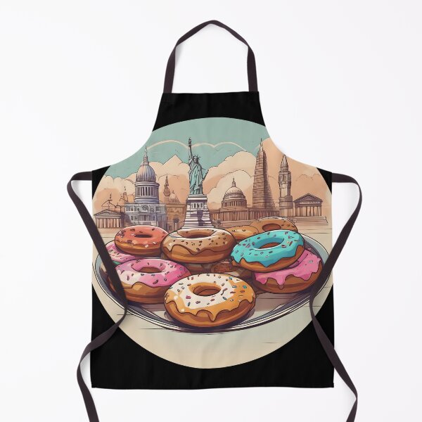 Item preview, Donut Landmarks designed and sold by AbsoluteA.