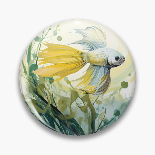 Item preview, Betta Fish in a Bubble designed and sold by SchorlCraft.