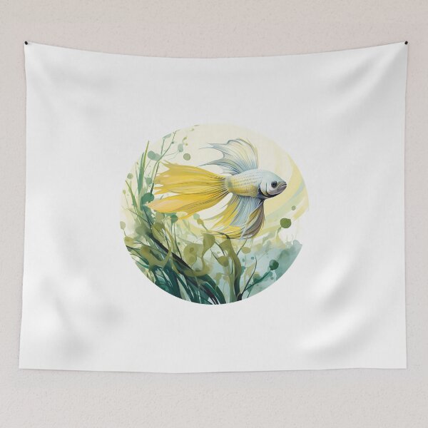 Item preview, Betta Fish in a Bubble designed and sold by SchorlCraft.