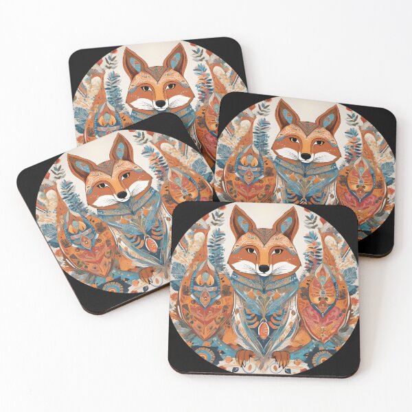 Item preview, Folk Art Style Animals designed and sold by AbsoluteA.
