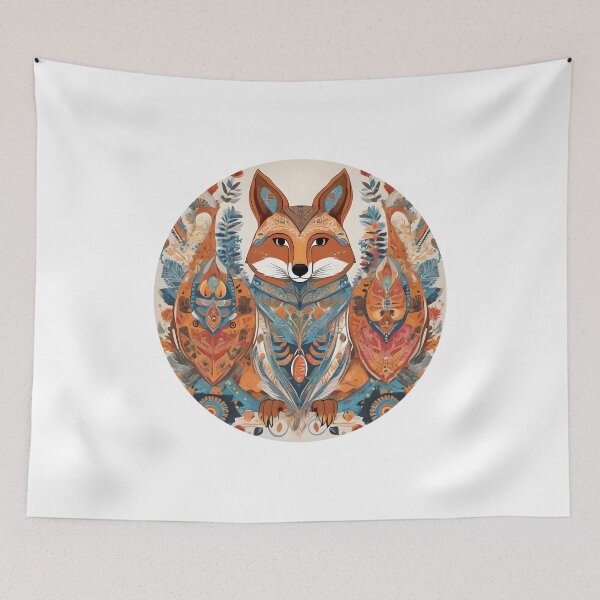 Item preview, Folk Art Style Animals designed and sold by AbsoluteA.