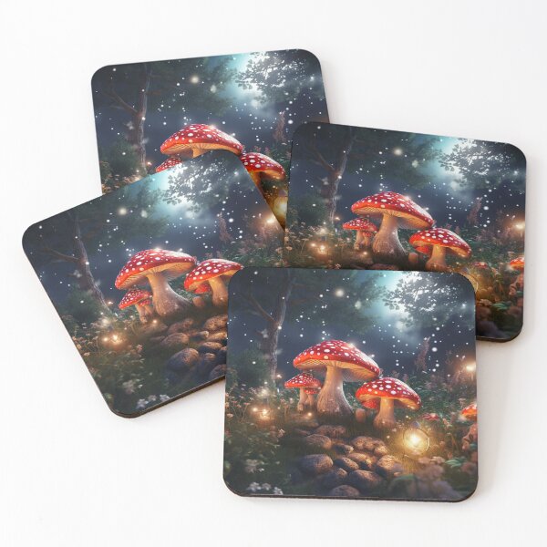 Item preview, Mushroom Fairy Forest designed and sold by RemoteStudio.
