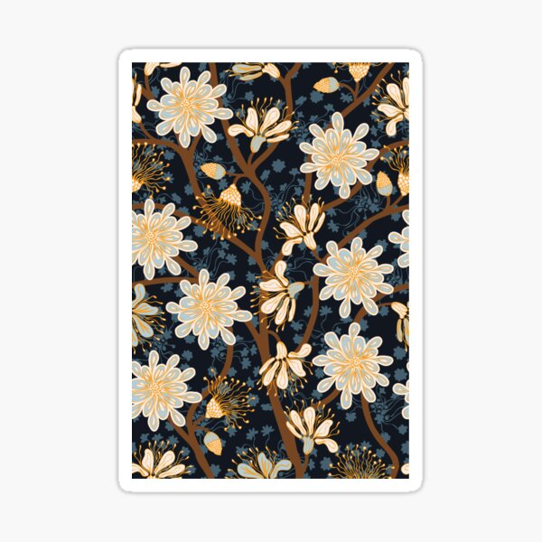 Floral Stickers for Sale