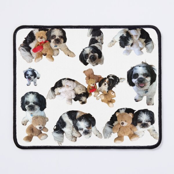 Item preview, Dogs and teddy bears relaxing together designed and sold by Debsgiftware Ward.