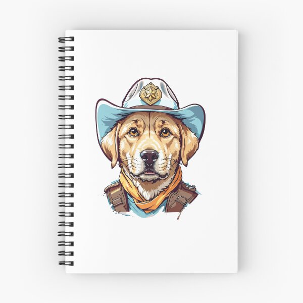 Item preview, Sheriff Labrador Canine Design - The Law-Enforcing Pup   designed and sold by ElLocoMus.