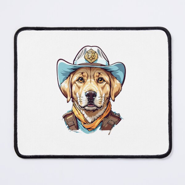 Item preview, Sheriff Labrador Canine Design - The Law-Enforcing Pup   designed and sold by ElLocoMus.