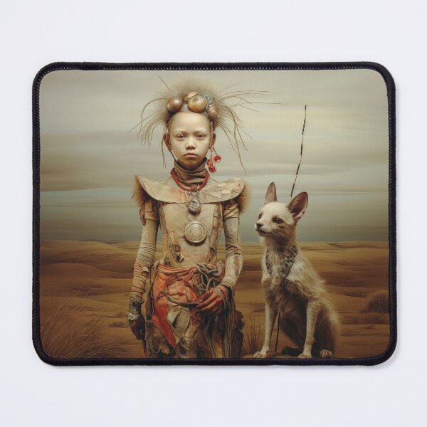 Item preview, Martian Child w Hunting Dog designed and sold by Peter LOPEZ.