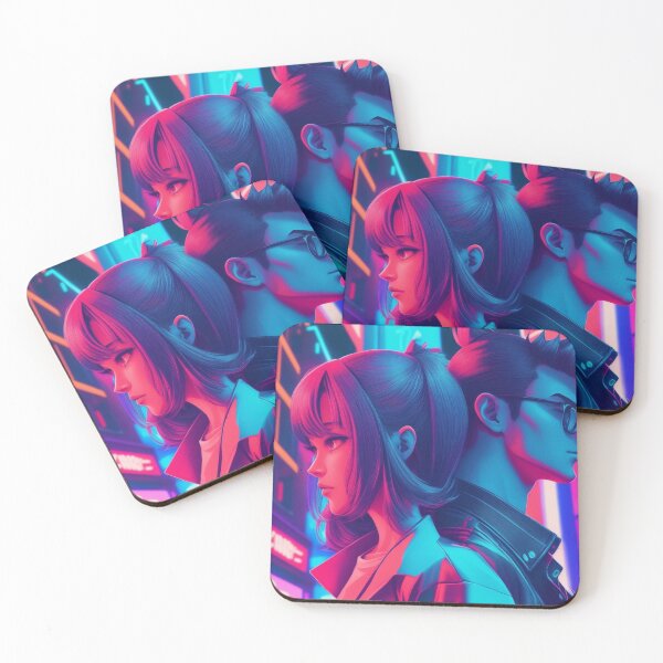Item preview, ANIME STYLE NEON T- SHIRTS  designed and sold by AyushAIImage01.