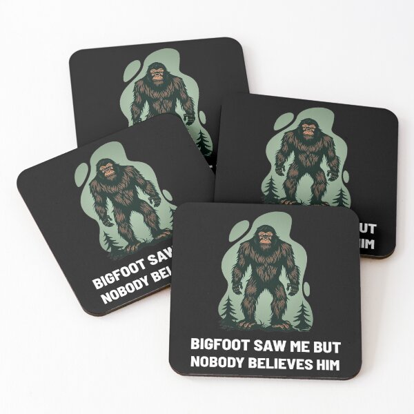 Item preview, Bigfoot saw me but nobody believes him - Funny Bigfoot hiding  designed and sold by Allomensiaa.