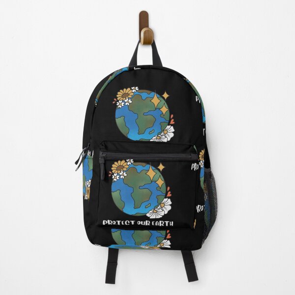 Item preview, Protect Our Earth Design-Earth with Flowers designed and sold by npizzino.
