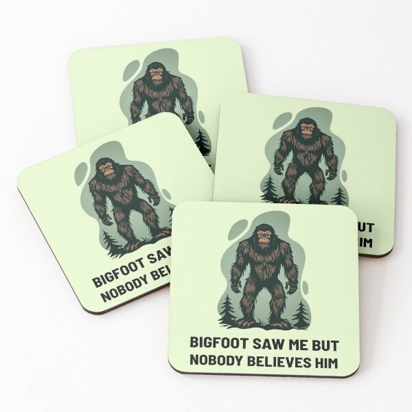 Item preview, Bigfoot saw me but nobody believes him - Funny Bigfoot hiding  designed and sold by Allomensiaa.