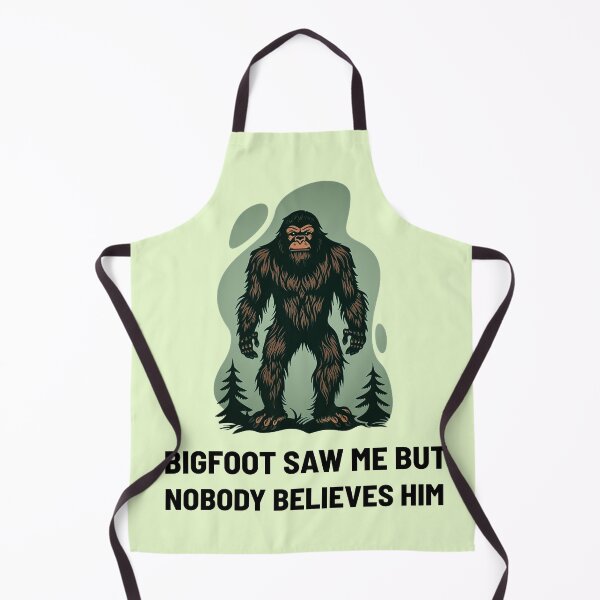 Item preview, Bigfoot saw me but nobody believes him - Funny Bigfoot hiding designed and sold by Allomensiaa.