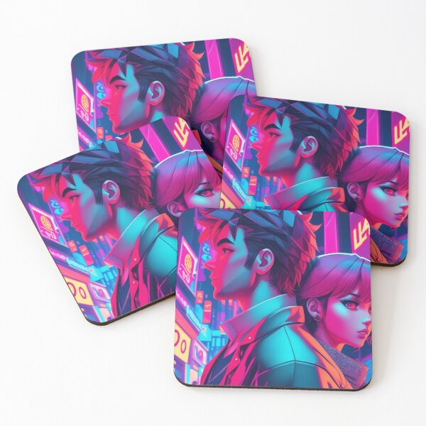 Item preview, ANIME STYLE , NEON , T- SHIRTS designed and sold by AyushAIImage01.
