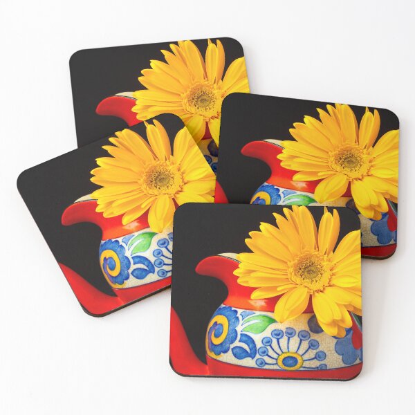 Item preview, Danish Pitcher With Yellow Daisy designed and sold by Garry Gay.