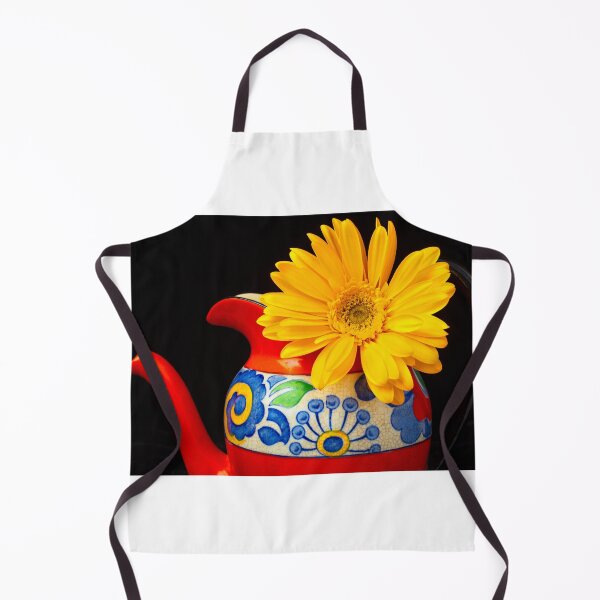 Item preview, Danish Pitcher With Yellow Daisy designed and sold by Garry Gay.