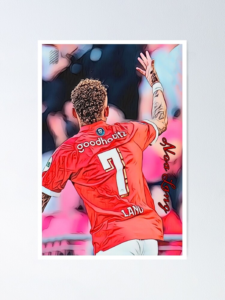 Noa Lang Poster PSV player Poster for Sale by footballrb2