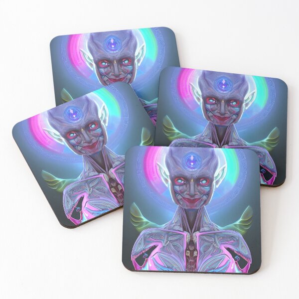 Item preview, Transdimensional Elf (5) - Trippy Psychedelic Art designed and sold by TheThirdEye.