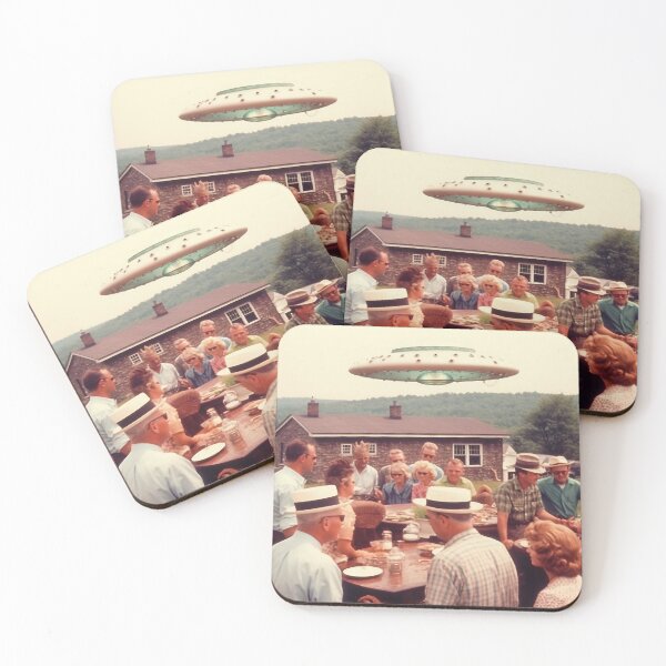 Item preview, Humanoid Alien Assimilation Meeting, Remote Appalachia, Summer 1966 designed and sold by Offsite.
