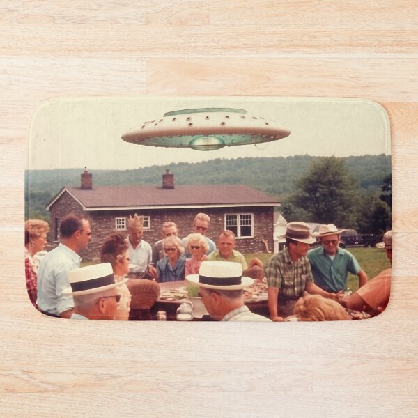 Item preview, Humanoid Alien Assimilation Meeting, Remote Appalachia, Summer 1966 designed and sold by Offsite.
