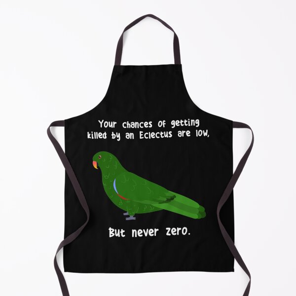 Item preview, Male Eclectus Parrot Never Zero designed and sold by Clara Hollins.
