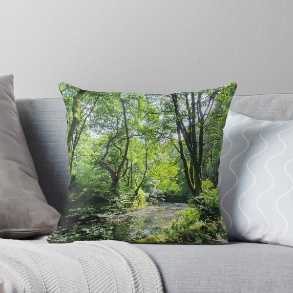 Item preview, Into the woods - green forest scenery - English countryside designed and sold by TalBright.