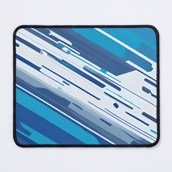 Item preview, Urban Blues Abstract Linescape for Modern Minds designed and sold by I-A-Troy.