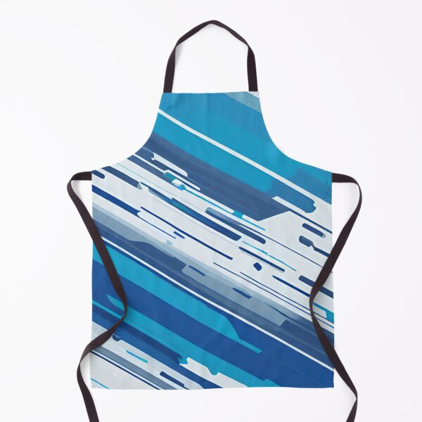 Item preview, Urban Blues Abstract Linescape for Modern Minds designed and sold by I-A-Troy.