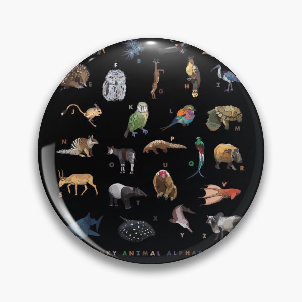 Item preview, Funky Animal Alphabet 	 designed and sold by kqrpgcizreb46.