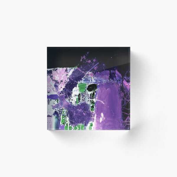 Spirit of Melbourne 3. Jenny Davis Acrylic Block