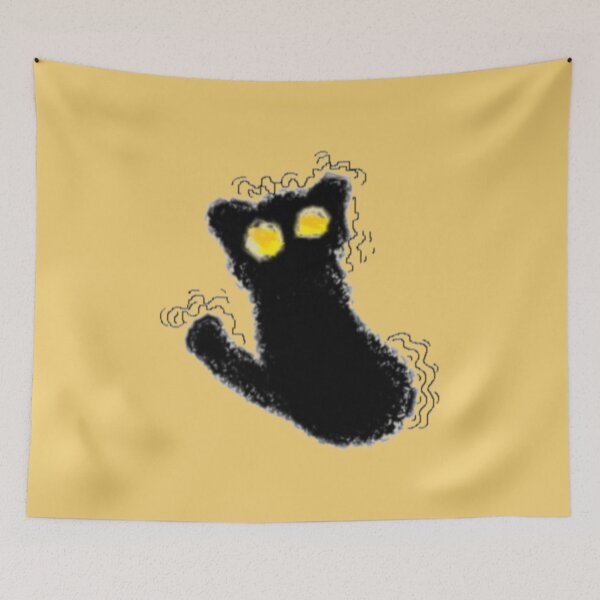 Item preview, Startled Cat MS paint designed and sold by Shred-Lettuce.