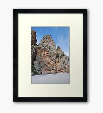 The Torrent de Pareis, Majorca Framed Print