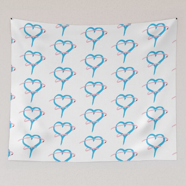 Item preview, trans ribbon heart designed and sold by zan doodles.