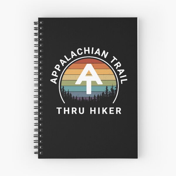 Item preview, Appalachian Trail Thru Hiker Rainbow Sunset tree silhouette designed and sold by Deedy  Studio.