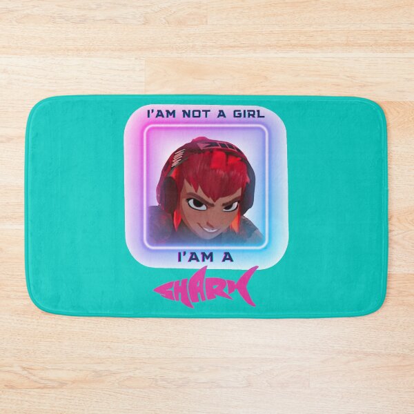 Item preview, Nimona, Im not a girl im a shark designed and sold by AmparoAlbertson.