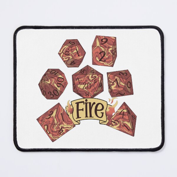 Item preview, Fire Dice designed and sold by Littlelfgirl.